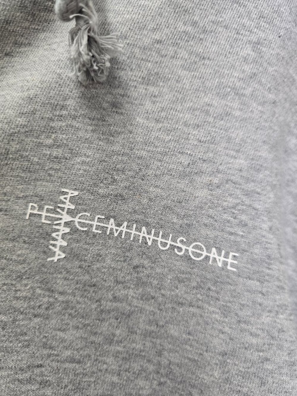 Peaceminusone x 2025 MAMA Awards Peacemamaone Zip Up Hoodie Grey G-Dragon SIZE L - Picture 5 of 11